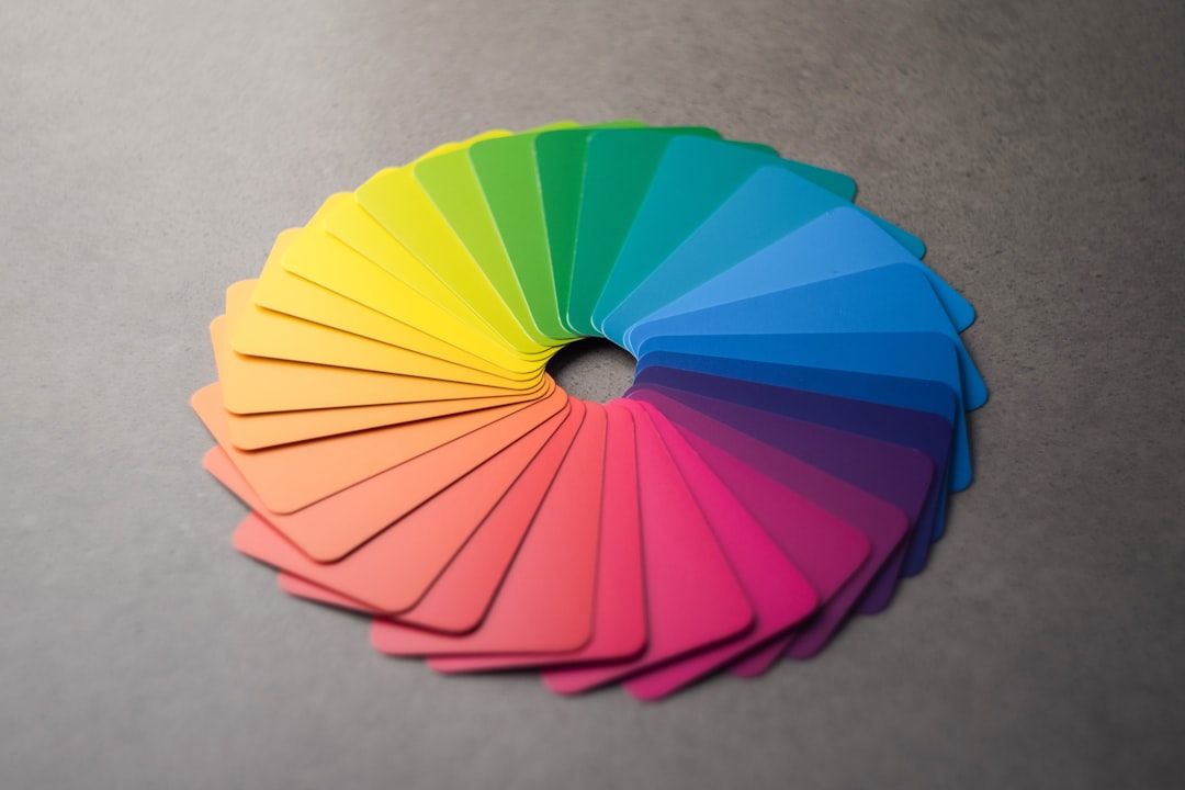 Complementary color scheme example